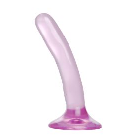 Slim Strap On Harness Dildo- Purple