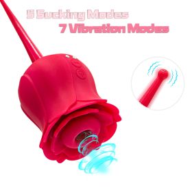 CR-Xiao Xun'er rose sucking vibrator red