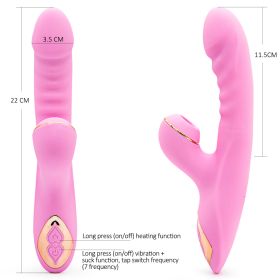 CR-DZ Dibey Rabbit 13th Generation Vibrator Pink