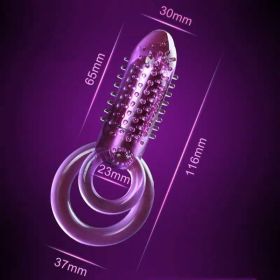 Penis Vibrating Ring Clitoris Stimulator Vibrator Erotic adult