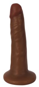 Thinz 6 Inch Slim Dong - Medium (Color: brown)