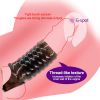 Cock Ring Reusable Silicone Delay Ejaculation Stronger Erection Sex Yoys Adult Supplies Linen Nozzle Ring Cock Sex Toys For Men